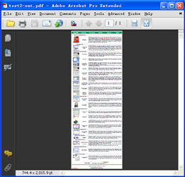 The PDF file after processed by PDF Page Cropper