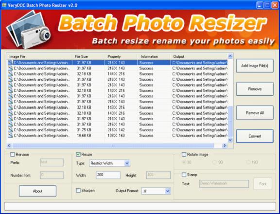 Windows 7 Photo Resizer v2.0 full