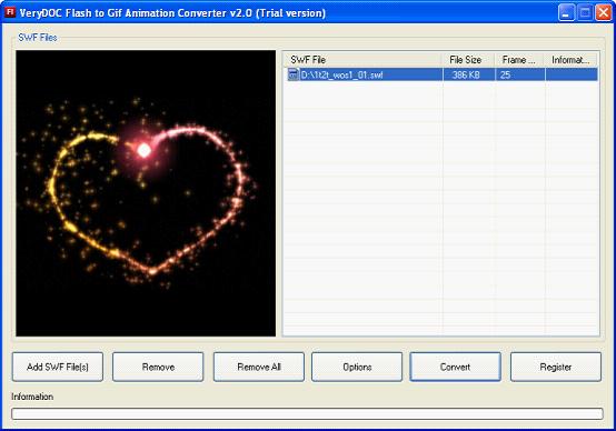 Windows 7 Flash to GIF Animation Maker v2.0 full