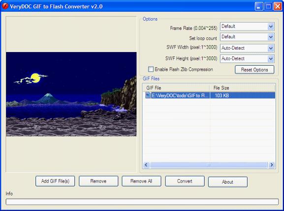 GIF to Flash Producer 2.0 full
