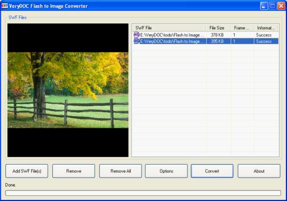 VeryDOC Flash to PCX Converter screenshot
