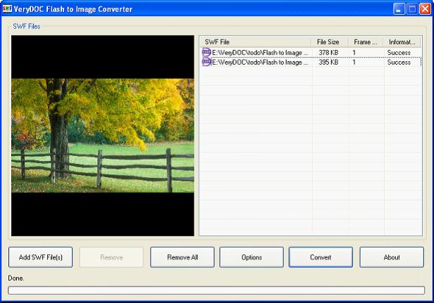 VeryDOC Flash to Psd Converter screenshot