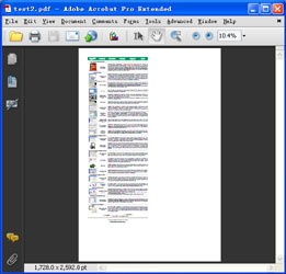 The PDF file before processed by PDF Page Auto Crop