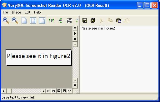 Window form of Screenshot OCR