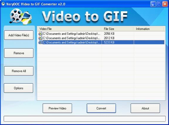 GUI of MPG to BMP Batch Converter