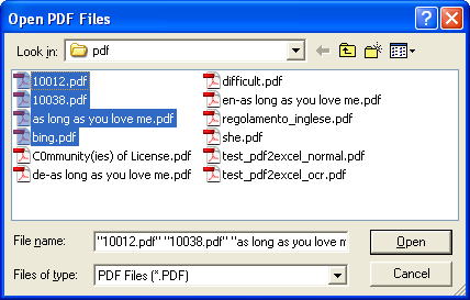 Add PDF documents