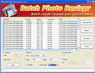 main window form of Image Batch Resizer