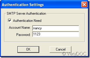 input authentication