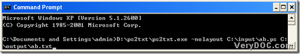 command prompt containing command line example 