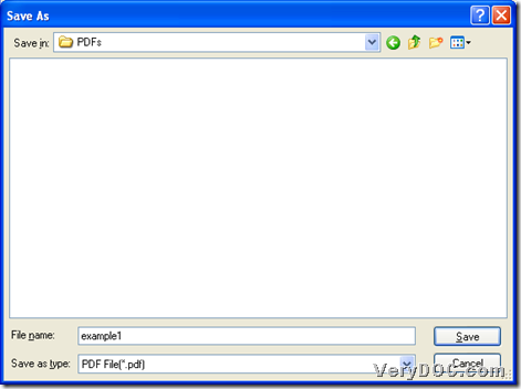Set targeting folder during singly or batch converting EMF/WMF/RTF/web page to PDF