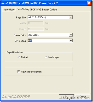 Customize PDF DPI/resolution during converting AutoCAD to PDF
