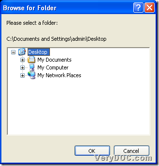 Set targeting folder during batch converting flash to video with GUI interface