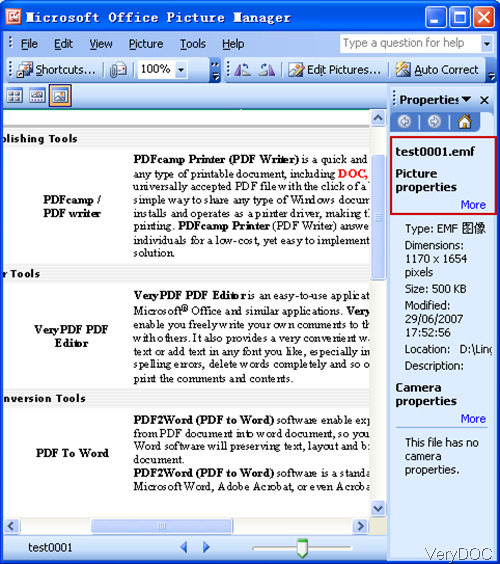 input EMF file