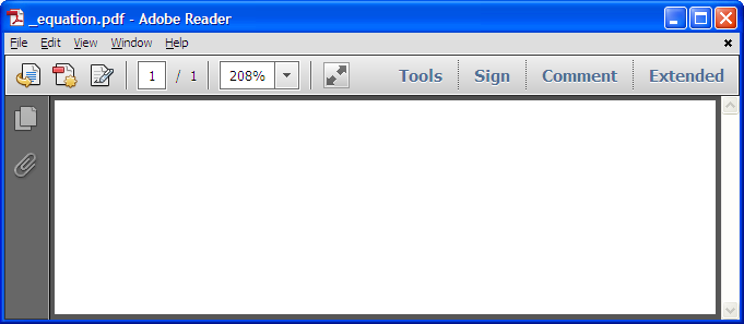 created PDF without option -useprinter
