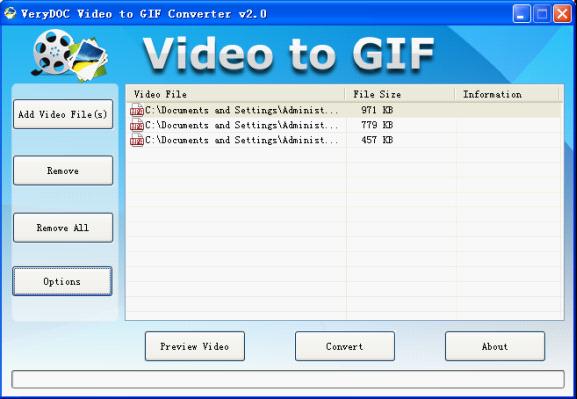 UI of MP4 to PNG Batch Converter